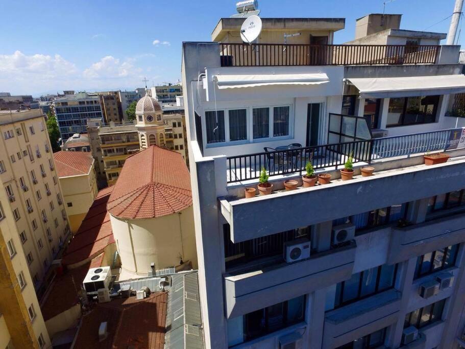 Penthouse Suite In The City Center Tesalónica Exterior foto